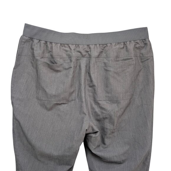 Fabletics Jogger Pants Womens Grey Drawstring Zip Pocket Size 2X - Picture 4 of 13